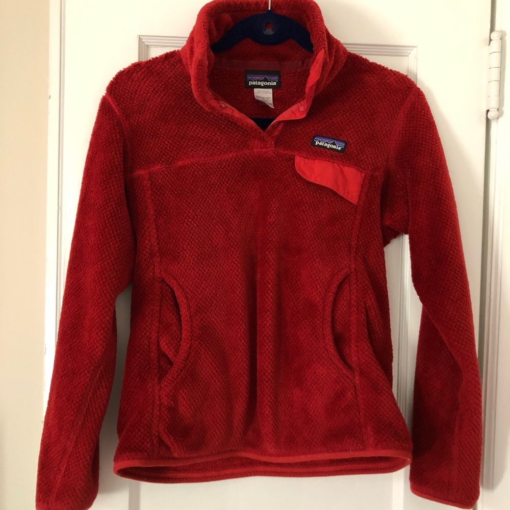 Red Patagonia Sweatshirt